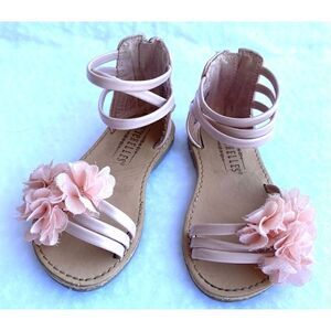 Seychelles Pink Floral Adorned Sandals